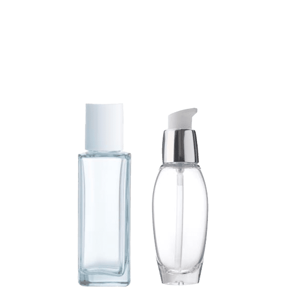 Glas Polymeer flessen